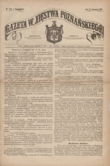 Gazeta W. Xięstwa Poznańskiego. 1863, nr 274 (23 listopada)