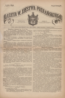 Gazeta W. Xięstwa Poznańskiego. 1863, nr 275 (24 listopada)