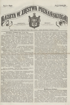 Gazeta W. Xięstwa Poznańskiego. 1864, nr 15 (19 stycznia)