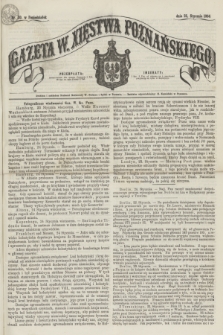 Gazeta W. Xięstwa Poznańskiego. 1864, nr 20 (25 stycznia)