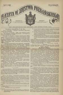 Gazeta W. Xięstwa Poznańskiego. 1864, nr 22 (27 stycznia)
