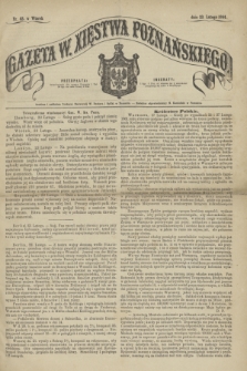 Gazeta W. Xięstwa Poznańskiego. 1864, nr 45 (23 lutego)