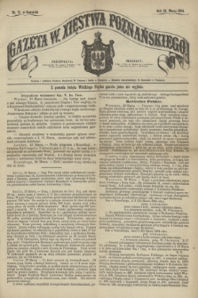 Gazeta W. Xięstwa Poznańskiego. 1864, nr 71 (24 marca)