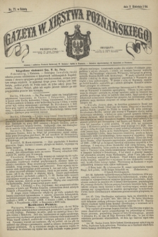 Gazeta W. Xięstwa Poznańskiego. 1864, nr 77 (2 kwietnia)