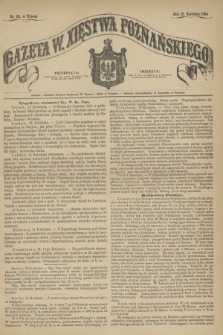 Gazeta W. Xięstwa Poznańskiego. 1864, nr 85 (12 kwietnia)