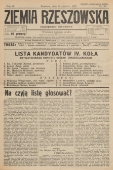 Ziemia Rzeszowska : czasopismo narodowe. 1927, nr 23