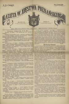 Gazeta W. Xięstwa Poznańskiego. 1864, nr 177 (1 sierpnia)