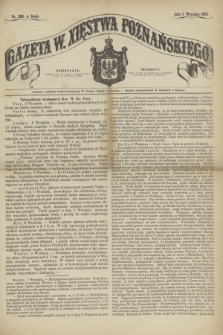 Gazeta W. Xięstwa Poznańskiego. 1864, nr 209 (7 września)