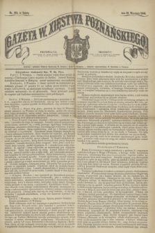 Gazeta W. Xięstwa Poznańskiego. 1864, nr 212 (10 września)