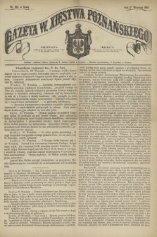 Gazeta W. Xięstwa Poznańskiego. 1864, nr 221 (21 września)