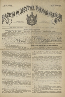Gazeta W. Xięstwa Poznańskiego. 1864, nr 224 (24 września)