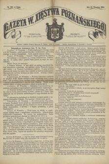 Gazeta W. Xięstwa Poznańskiego. 1864, nr 227 (28 września)