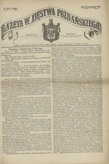 Gazeta W. Xięstwa Poznańskiego. 1864, nr 254 (29 października)