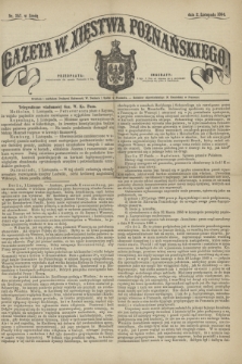 Gazeta W. Xięstwa Poznańskiego. 1864, nr 257 (2 listopada)
