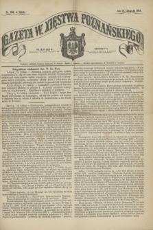 Gazeta W. Xięstwa Poznańskiego. 1864, nr 266 (12 listopada)