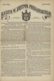 Gazeta W. Xięstwa Poznańskiego. 1864, nr 268 (15 listopada)