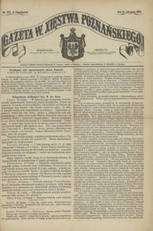 Gazeta W. Xięstwa Poznańskiego. 1864, nr 273 (21 listopada)