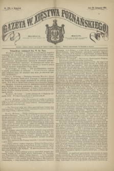 Gazeta W. Xięstwa Poznańskiego. 1864, nr 276 (24 listopada)