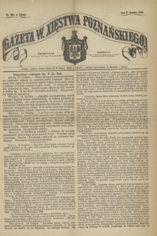 Gazeta W. Xięstwa Poznańskiego. 1864, nr 296 (17 grudnia)