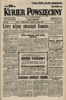 Kurjer Powszechny. 1934, nr 229