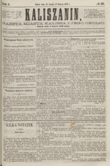 Kaliszanin : gazeta miasta Kalisza i jego okolic. R.3, № 20 (8 marca 1872)