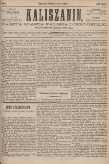 Kaliszanin : gazeta miasta Kalisza i jego okolic. R.5, № 50 (30 czerwca 1874)