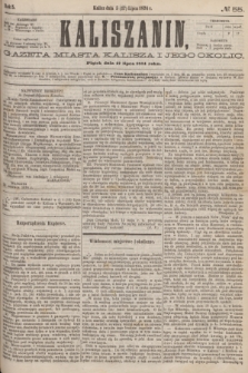 Kaliszanin : gazeta miasta Kalisza i jego okolic. R.5, № 55 (17 lipca 1874)