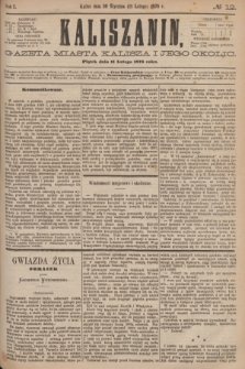 Kaliszanin : gazeta miasta Kalisza i jego okolic. R.7, № 12 (11 lutego 1876)