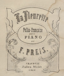 La fleurette : polka française pour el piano