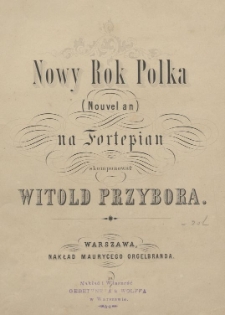 Nowy rok polka : na fortepian