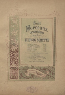 Huit morceaux caractéristiques : pour piano : oeuvre 83. No. 7, Sur la lande