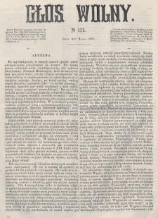 Głos Wolny. 1868, nr 171
