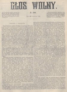Głos Wolny. 1868, nr 180