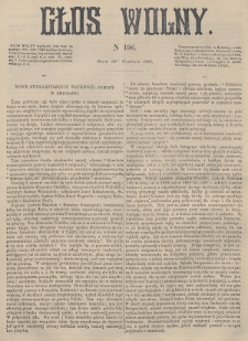 Głos Wolny. 1868, nr 196