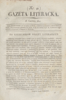 Gazeta Literacka. No 26 (26 czerwca 1821)