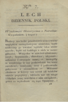 Lech : dziennik polski. T.1, Ner 7 (1823)