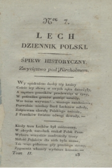 Lech : dziennik polski. T.2, Ner 7 (1823)