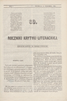 Roczniki Krytyki Literackiej. R.1, [T.2], [Ner] 69 (4 września 1842)