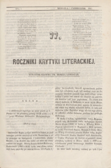 Roczniki Krytyki Literackiej. R.1, [T.2], [Ner] 77 (1 października 1842)