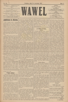 Wawel. R.5, nr 16 (15 września 1912)