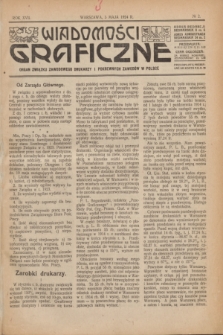 Wiadomości Graficzne : organ związku zawodowego drukarzy i pokrewnych zawodów w Polsce. R.17 [i.e.16], № 2 (5 maja 1924)