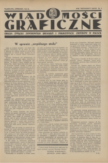 Wiadomości Graficzne : organ związku zawodowego drukarzy i pokrewnych zawodów w Polsce. R.32, nr 4 (kwiecień 1938)