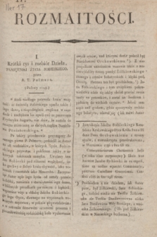 Rozmaitości : do nru ... Gazety Korresp. Warsz. i Zagr. 1819, Ner 17