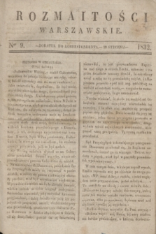Rozmaitości Warszawskie : dodatek do Korrespondenta. 1832, Ner 9 (29 stycznia)