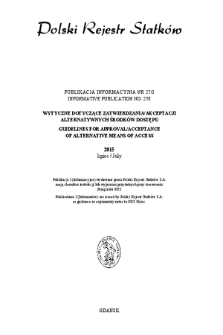 Wytyczne dotyczące zatwierdzania/akceptacji alternatywnych środków dostępu