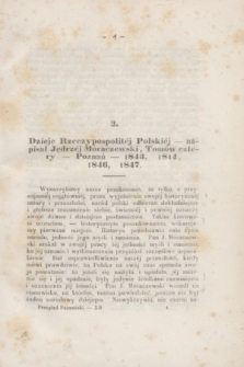 Przegląd Poznański : pismo miesięczne. [T.8], [Poszyt 1] ([styczeń] 1849)