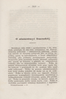 Przegląd Poznański : pismo miesięczne. T.9, [Poszyt 10] ([październik] 1849)