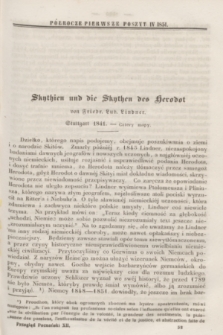 Przegląd Poznański : pismo sześciotygodniowe. T.12, Poszyt 4 (półrocze pierwsze 1851)