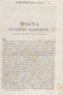 Przegląd Poznański : pismo sześciotygodniowe. T.22, Poszyt 1 (półrocze pierwsze 1856)