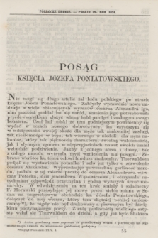 Przegląd Poznański : pismo sześciotygodniowe. T.24, Poszyt 4 (półrocze drugie 1857)